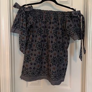 Flowed Off The Shoulder Top